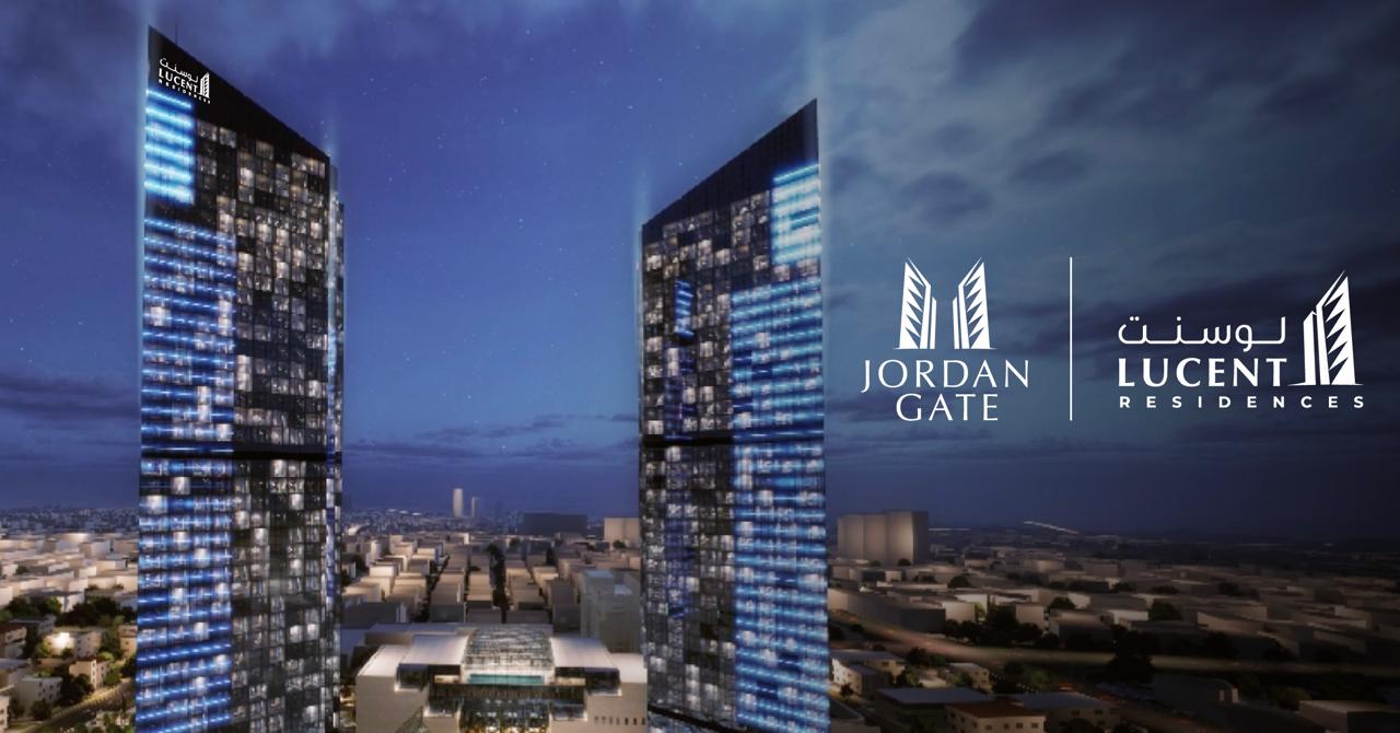 Jordan Gate unveils the new brand identity of its Residential Tower “Lucent Residences,” in the heart of Amman